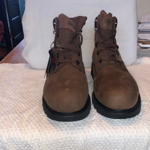 Mens Steel Toe Work Boots